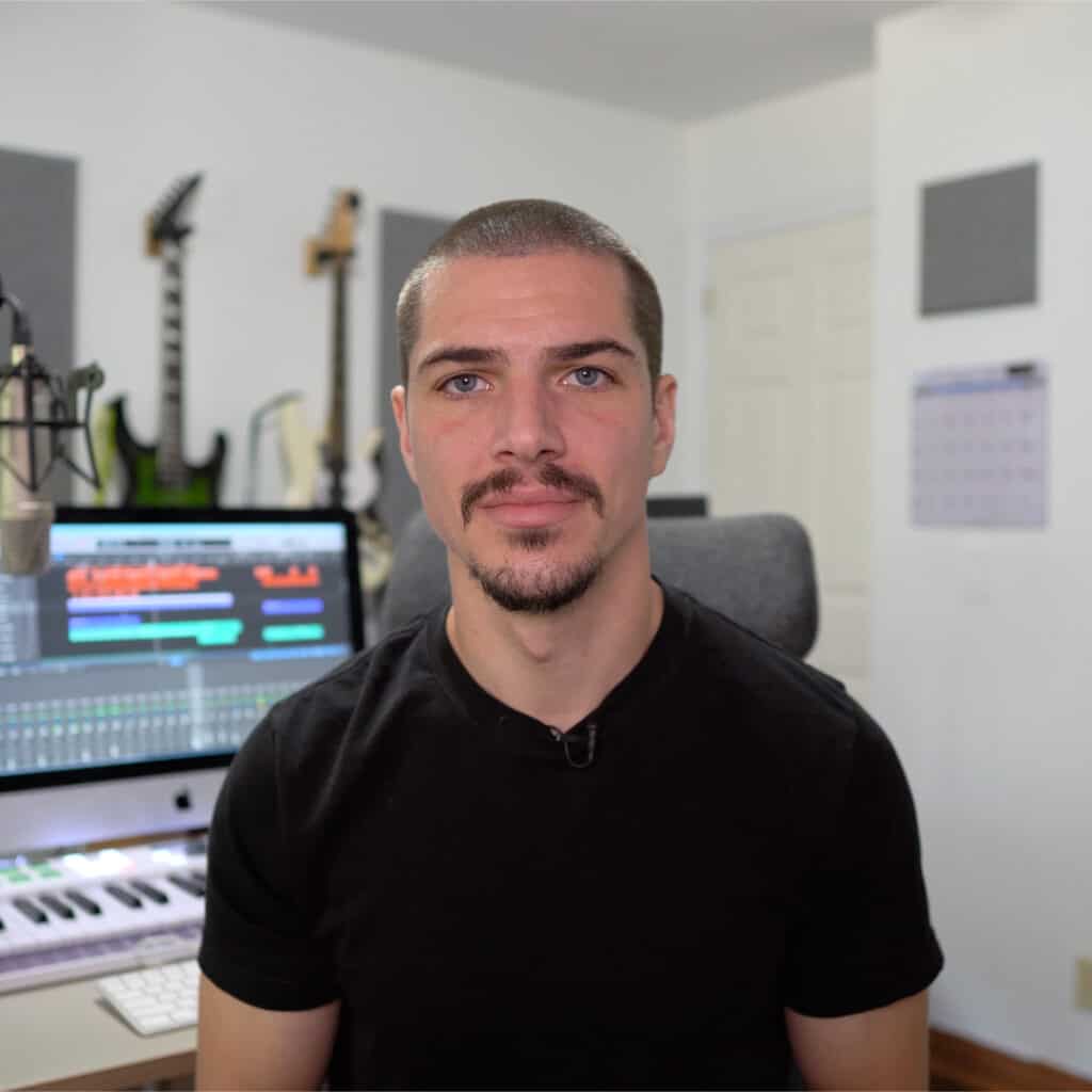 Arthur Fox In His Home Studio