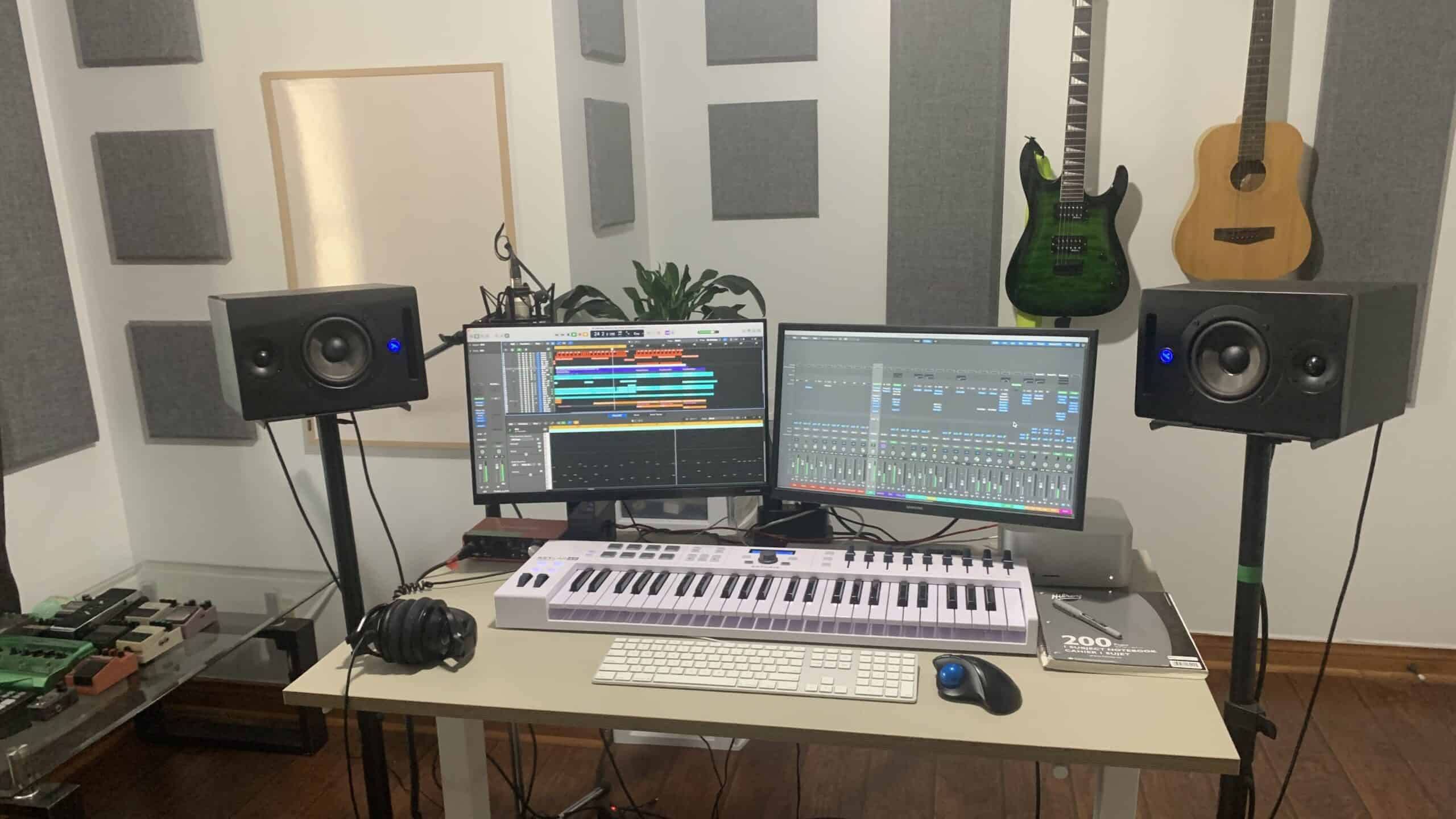 Intermidiate Home Studio Mix Room