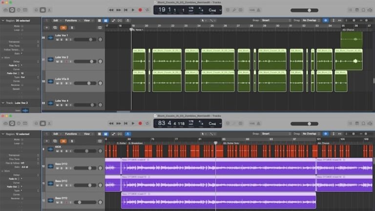 Mixing- What Do Comping & Multing Mean In Audio?