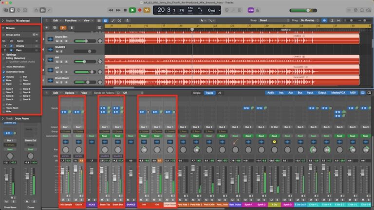 What Are DAW Groups? (Mixing & Editing In DAWs)